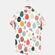thumbnail image 4 of Blusa y camisa de manga corta con cuello vuelto para hombre, camisa informal de moda para hombre, camisa de manga corta con cuello vuelto, camisa de verano con botones, blusa de poliéster para hombre, 4 of 4