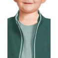 thumbnail image 3 of Athletic Works Toddler Boy’s Fleece Vest, Long Sleeve Top, and Pants, 3-Piece Set, Sizes 12M-5T, 3 of 5