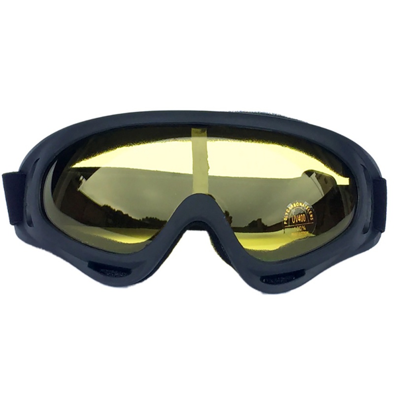 Skiing Goggles Women Men PC UV 400 Protective Lens Windproof Dust-proof Adjustable Sports Glasses Eyewear Motorcycle Jet Ski Sport Snowboard Goggles Sunglass - image 1 of 4
