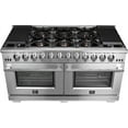 thumbnail image 4 of Forno Capriasca 60-Inch Freestanding Gas Range, 10 Burners, True Convection Oven, 4 of 9