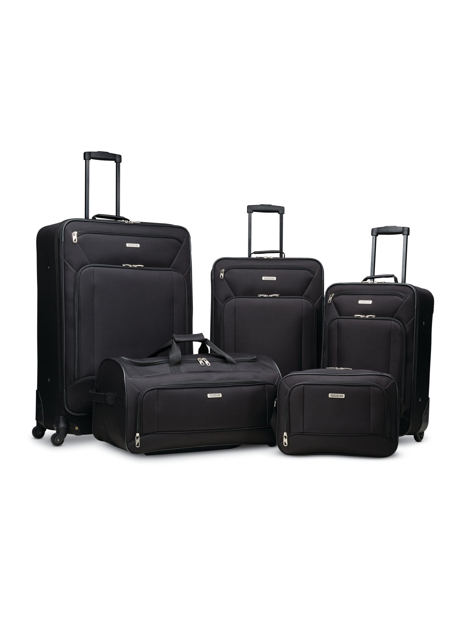 American Tourister Fieldbrook XLT 5 Piece Softside Luggage Set -