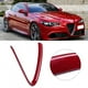 thumbnail image 5 of Cubierta de parrilla delantera de fibra de carbono embellecedor de rejilla en forma de V apto para Alfa Romeo Giulia 2017-2020 rojo Jadeshay  A, 5 of 9