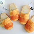 thumbnail image 4 of JeashCHAT Bread Slippers Adult Autumn Winter Slippers Warm House Slippers Slip On Memory Foam Slippers Indoor Comfy Soft Slippers, 4 of 4