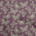 thumbnail image 1 of oneOone Cotton Poplin Wine Purple Fabric Butterflies Diy Clothing Quilting Fabric Print Fabric By Yard 42 Inch Wide-4Y, 1 of 1