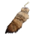 thumbnail image 2 of kusrkot Porte-Clés Queue 40cm Raton Laveur Manteau Queues Porte-Clés pour Cosplay Femmes Enfants, 2 of 9