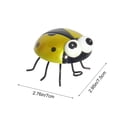 thumbnail image 3 of Gold Iron Ladybug Beetle Wall Hanging, Metal Garden Decor for Outdoor Courtyard Fence Balcony Tree Wall Art, 3 of 6