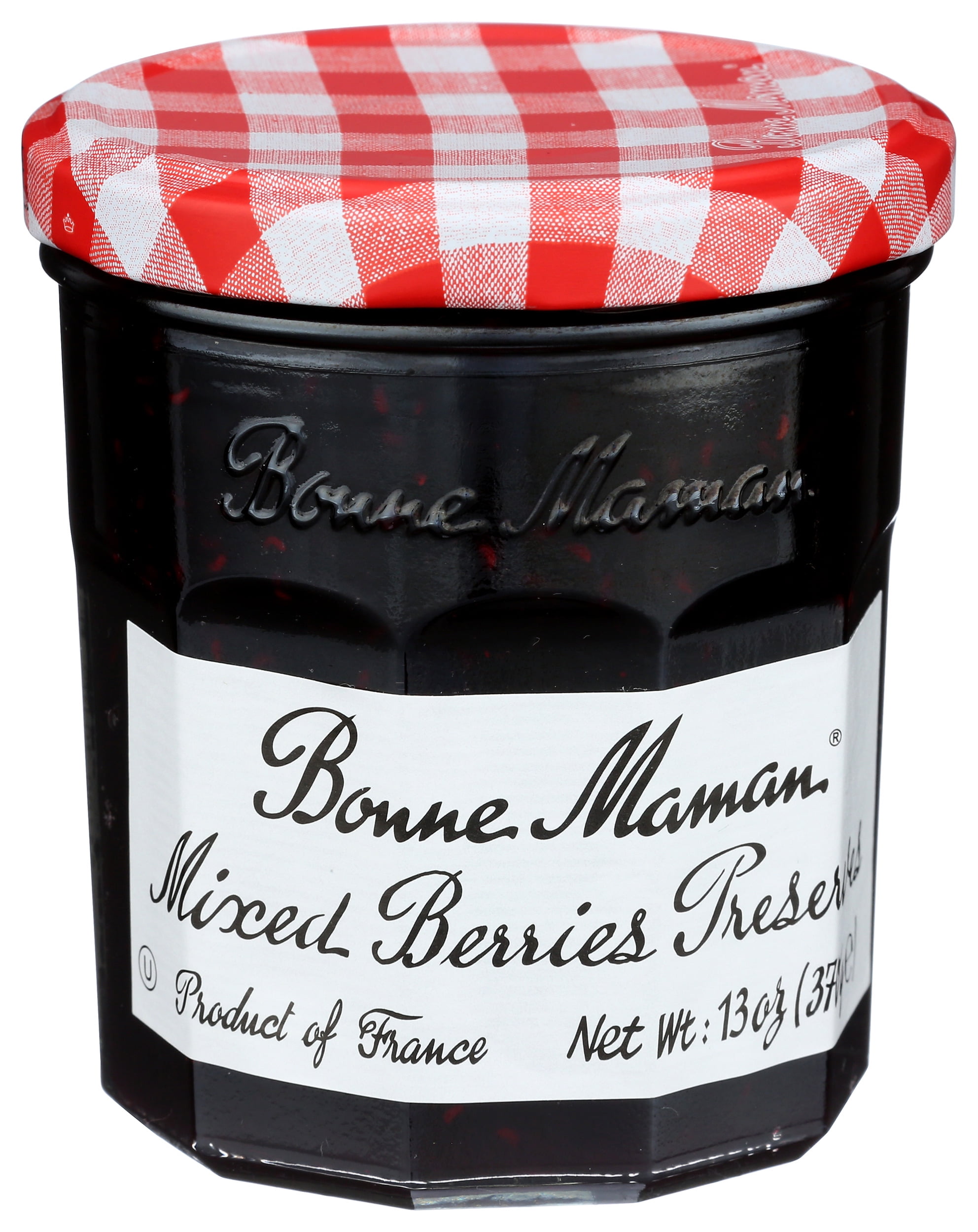 Pack of 6, Bonne Maman Mixed Berries Preserves, 13 oz