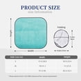 thumbnail image 3 of Vsdgher Blue And Turquoise Print Car Windshield Sun Shade, Reflective Sunshade Window Sunshade Sun Visor Protector Fit for Cars,Trucks,SUVs-Small, 3 of 6