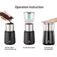 thumbnail image 2 of DR MILLS DM-7451 Electric Coffee Grinder, Dried Spice, nut, herb Grinder, Detachable Cup, Dishwashable, SUS304 Stainless Steel, 2 of 9