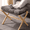 Modern Grey Snow Velvet, variant on GIRACOA Folding Wooden Footrest Stool – Padded Collapsible Small Ottoman, Portable Foot Rest for Couch & Sofa, Grey, Ideal for Living Room & Bedroom