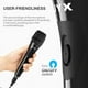 JYX Microphone Dynamique Filaire Microphone Portable de 9,8 Pieds pour Chanter, Micro Karaoké Filaire, Prise de 6,35 Mm – image 3 sur 9