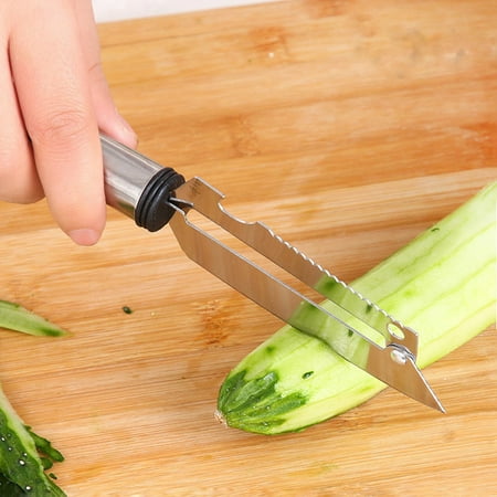 

Kitchen Stainless Steel Peeler Bottle Opener Multi-function Fruit Peeler Apple Peeler