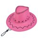 thumbnail image 1 of Sombreros de moda para hombre y mujer, con cordón decorativo, de gamuza, estilo vaquero occidental, sombrero de jazz, sombrero para mujer., 1 of 2