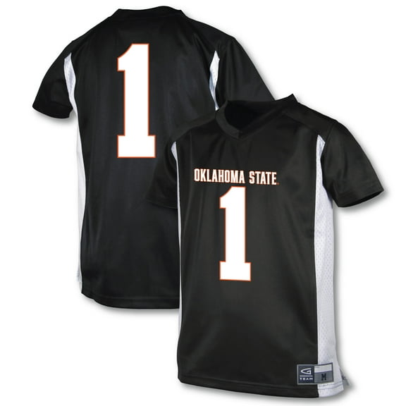 Youth Garb #1 Black Oklahoma State Cowboys Football Jersey