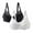 White, variant on Taqqpue 2-Pack Plus Size Bras for Women Push Up Bra Comfort Padded No Underwire Bralette Floral Lace Full Coverage Sport Everyday Bra S-5XL