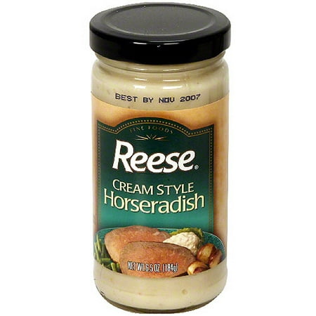 Reese Cream Style Horseradish, 6.5 oz (Pack of 6)
