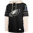 thumbnail image 2 of Men's '47  Black Philadelphia Eagles Split Zone Cornerback Duo Hoodie, 2 of 3