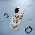 thumbnail image 5 of DistinctInk Tough Case for Apple iPhone 15 PLUS (6.7" Screen), Compatible with MagSafe Charging - Valentine's Day Miniature American Shepherd Puppy, 5 of 6