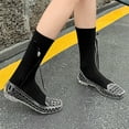 thumbnail image 2 of Wovix Women's Sandals Jelly Sandals Ballet Shoes Slip On Flats Hollow Out Trendy Loafers Daily Wear, 2 of 5