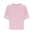 thumbnail image 6 of Lmnyox Boys Girls Summer T Shirt Oversized Short Sleeve Crew Neck Basic Tee Teens Kids Casual Shirts, 6 of 8