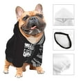 thumbnail image 3 of Balery Gothic Skull Drape Sudadera con Capucha para Perros Pequeños – Ropa para Mascotas, Disfraz para Perros y Gatos, Ideal para Fiestas y Cosplay-X-Large, 3 of 7