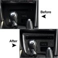 thumbnail image 3 of LHD Car Central Console CD Panel Cover Decoration Trim For Nissan GTR R35 2008-2016, 3 of 7