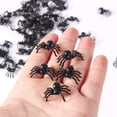 thumbnail image 7 of OTVIAP 50pcs 2cm Small Black Plastic Fake Spider Toys Funny Joke Prank Realistic Props,Plastic Spider,Black Plastic Black Spider, 7 of 7