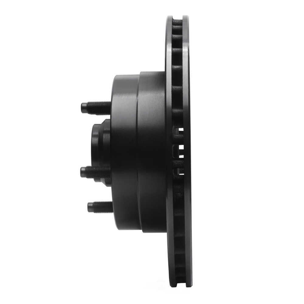 Dynamic Friction Company 633-42018R DFC Brake Rotor - Drilled And Slotted - Black