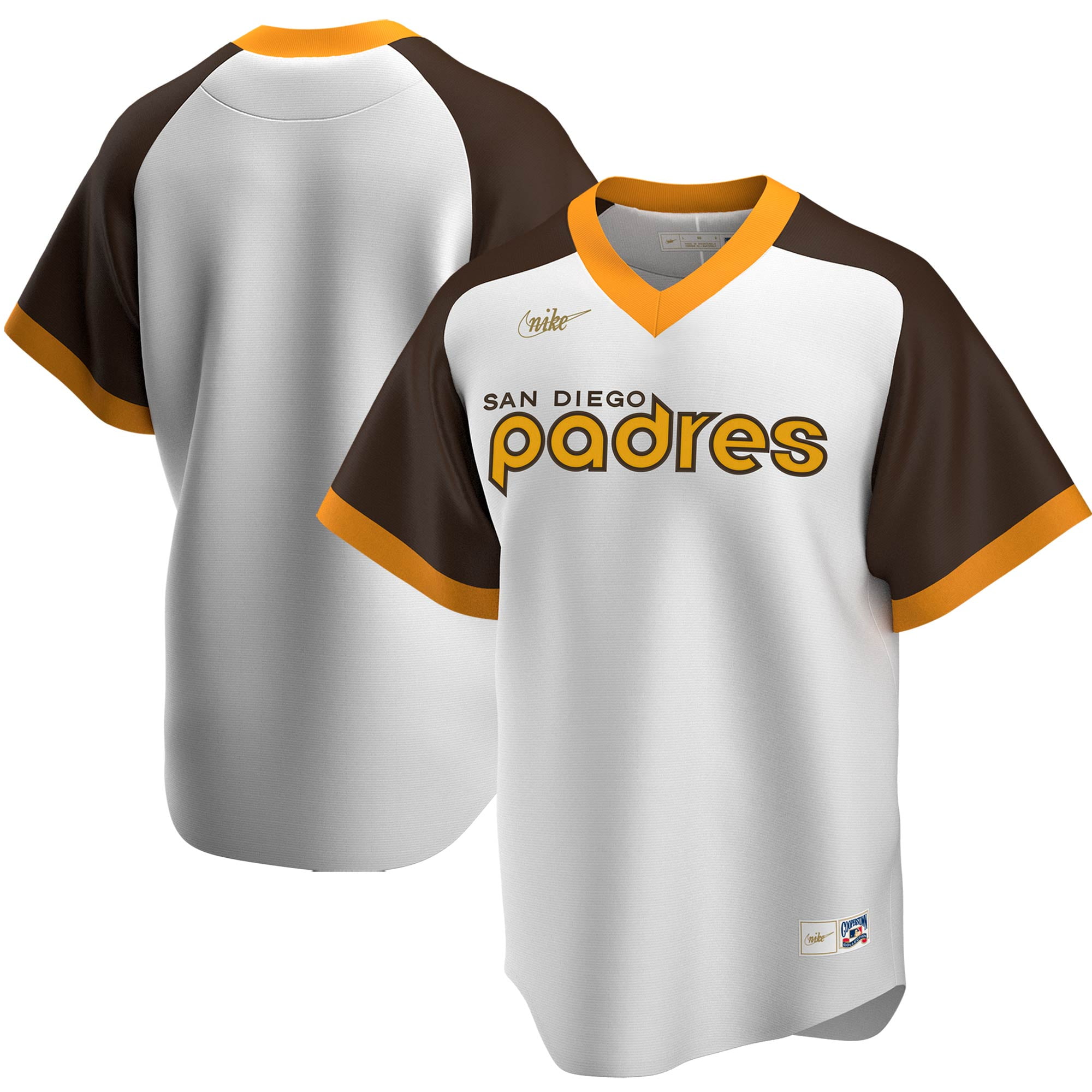 san diego padres jersey history