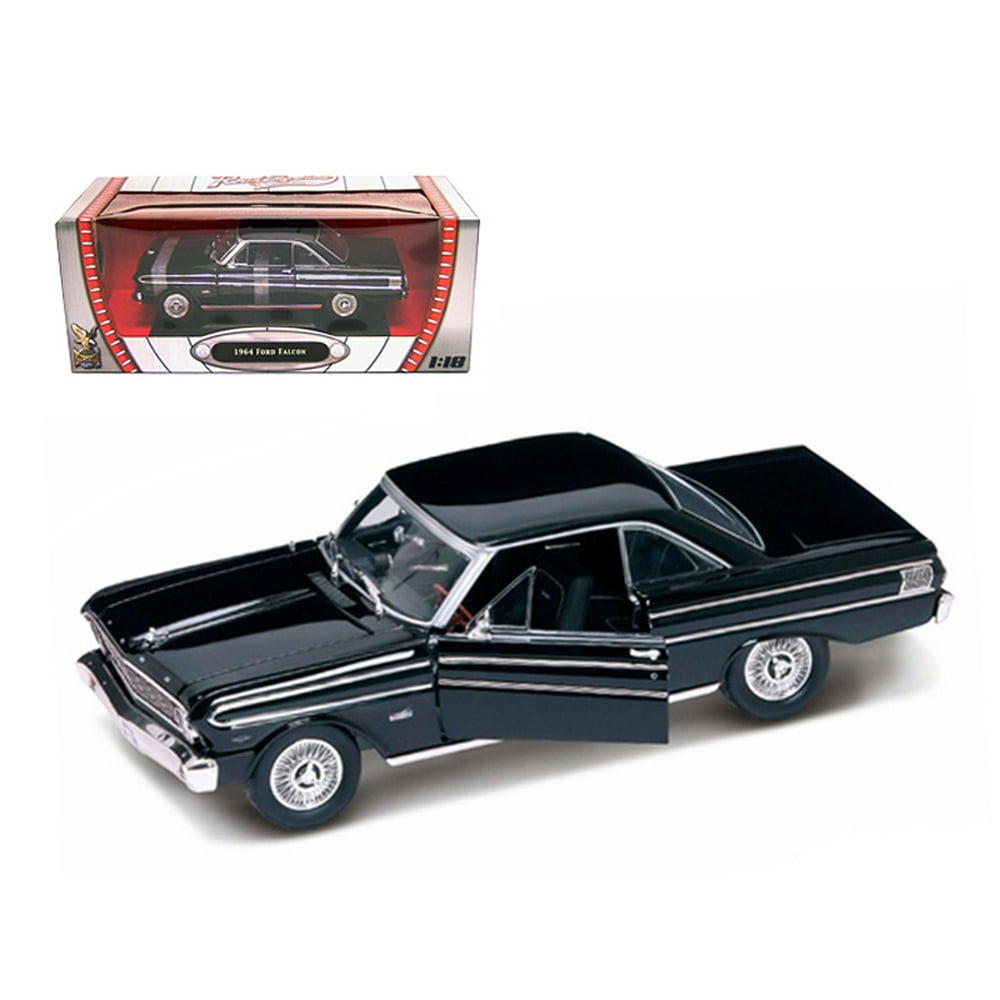1964 Ford Falcon Diecast Car Model 1/18 Black Die Cast Car by Road
