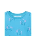 thumbnail image 3 of Garanimals Toddler Girl Print Fleece Sweatshirt, Sizes 2T-5T, 3 of 3