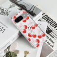 thumbnail image 2 of AQWAL-Compatible with Google Pixel 9/9 Pro Clear Non-Yellowing Case with Cute Cherry Pattern, Luxury Shockproof Protection for Google Pixel 9/9 Pro Case for Women Girls-Red Pink, 2 of 4