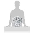 thumbnail image 3 of iLiving Automatic Gable Mount Attic 3.1A Ventilator Fan w/ Adjustable Thermostat, 3 of 3