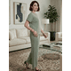 thumbnail image 4 of Conjunto 2 Piezas Casual Chic para Mujer Unitalla, Blusa de Manga Corta y Pantalón Cómodo, Estilo Elegante y Sofisticado para Mujer, 4 of 5