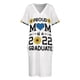 thumbnail image 4 of Orgullosa mamá de un graduado, vestido suelto con bolsillos y girasoles para graduación, vestidos de moda para mujer, vestido de cumpleaños., 4 of 7