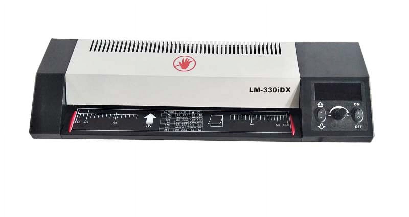 INTBUYING A3 Laminator Hot&Cold Laminating Machine Metal Laminator for Commercial Home Office Supply Equipment