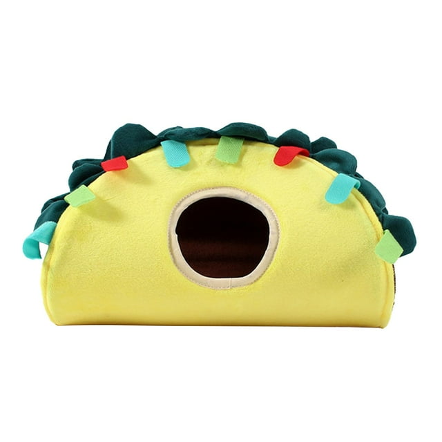 Túnel para hámster, túneles para cama, casa portátil, resistente, accesorios para jaula de ejercicio y diversión, cama para conejillo de indias, túnel Yuyangstore Cama para cobayas