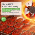 thumbnail image 4 of COSORI Food Dehydrator for Jerky, 176Â°F Temperature Control, 5 Stainless Steel Trays Dryer Machine, 4 Presets, 48H Timer, for Dog Treats, Meat, Fruit, Veggies, Snacks, Recipe Book Included, 4 of 4