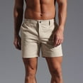 thumbnail image 6 of Mqqzkk Men's Golf Dress Shorts Lightweight Casual Summer Loungewear Shorts Athletic Running Active Elastic Stretch Shorts 2025, 6 of 7