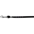 thumbnail image 2 of Dog, Puppy  Pet Leash, "Black Velvet Jeweled", 2 of 10