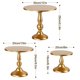 thumbnail image 3 of Juego de 3 soportes para tartas, soporte redondo de metal para tartas de postre, pizza de 8 pulgadas, 10 pulgadas, 12 pulgadas, bandeja para servir de Halloween para, 3 of 7