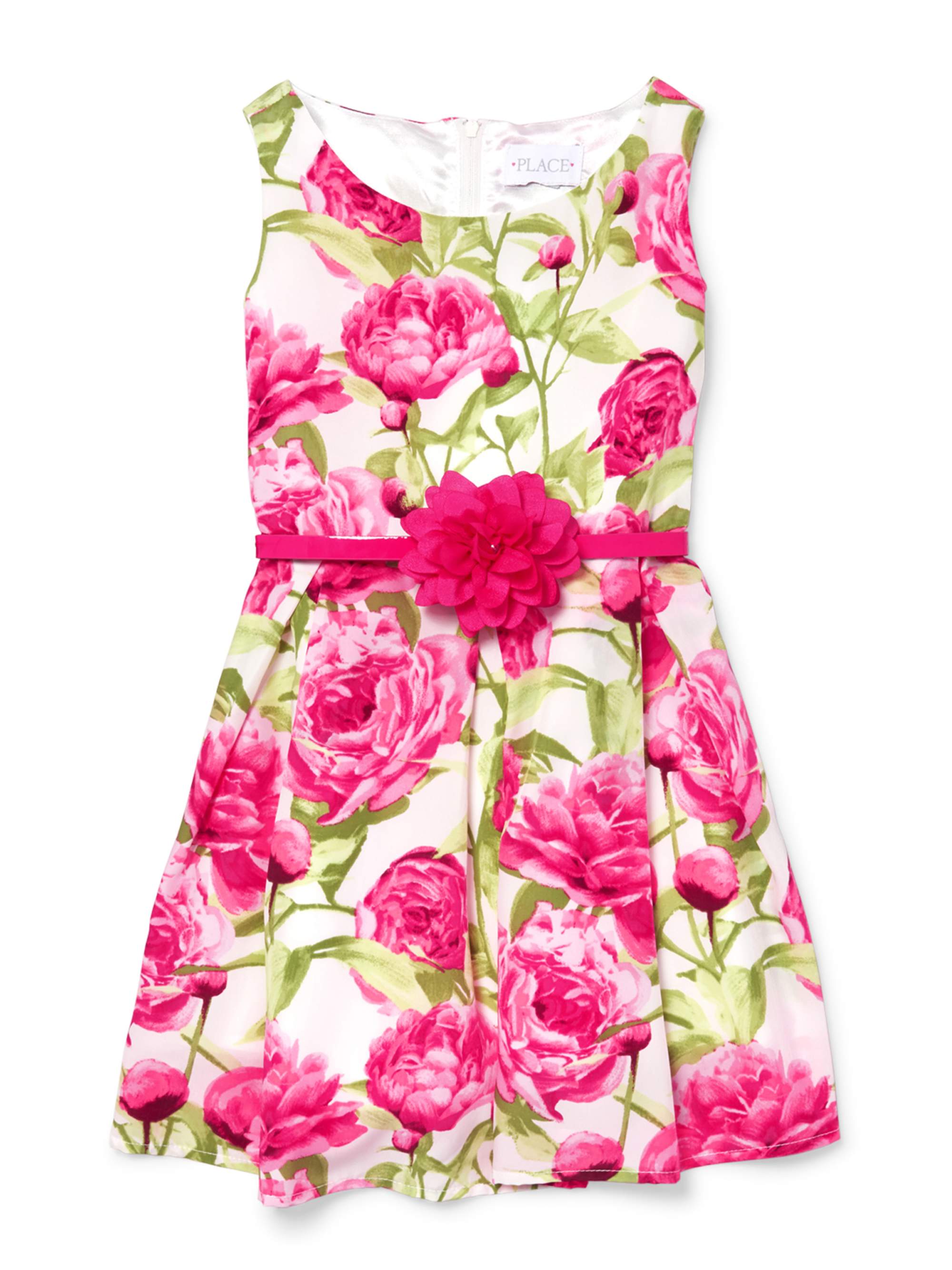 Allover Floral Print Easter Dress (Little Girls & Big Girls)