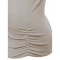 thumbnail image 3 of FashionOutfit Women's Basic Solid Sleeveless Round Neck Racer-Back Plus Size Tank Top, 3 of 3