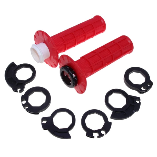 Mango de freno de goma de gel para manillar para Yamaha YZ125 2010-2020 (rojo)