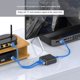 thumbnail image 3 of Divisor Gigabit Ethernet de 1 entrada y 2 salidas, 1000 Mbps - Cable LAN/Internet - Divisor Cat5/6/7, Extensión de red RJ45, 3 of 4