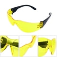 thumbnail image 5 of TOP-MAX Safety Glasses PC Glasses HD Lenses Eye Protection for Women Man Laboratory Drilling Indoor and Outdoor (1PCS, Yellow), 5 of 7