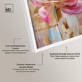 thumbnail image 4 of Blush Pink Botanical Reverie Duo Shadowbox Print Living Room Wall Art by Art Remedy, White Frame, 30 x 45, 4 of 6
