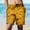 Gold, variant on Mens Swimming Trunks,Men's Food Realistic 3D Printed Summer Shorts Beach Shorts Beach Swim Shorts