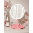 thumbnail image 3 of Espejo LED Kimhi con Rotación 360° y 3 Tipos de Luz | Ideal para Maquillaje, Skincare, Tocador y Uso Diario en Casa u Oficina, 3 of 3