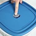 thumbnail image 5 of (2 pack) Mainstays Reusable Food Storage Containers Set, Multi-Size, Plastic, 34 Pieces, 17 Containers and 17 Lids, Ideal for Snacks & Meal Prep, 5 of 11
